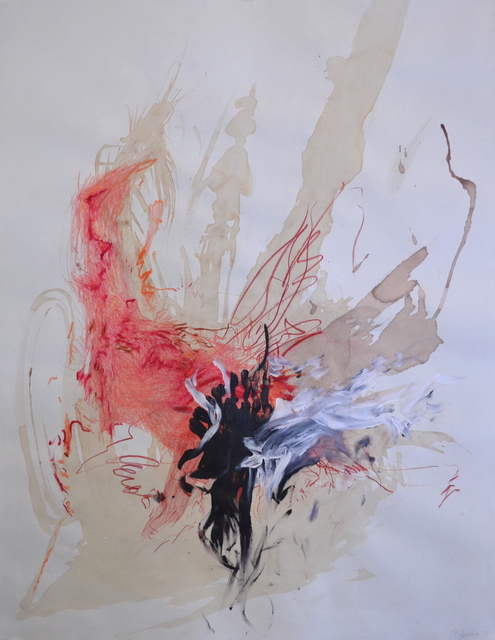 Emma C. Aspeling, ‘Intimacy might be private, but it is also really hard and universal’, 2019, Drawing, Collage or other Work on Paper, Mixed media on paper, 99 Loop Gallery