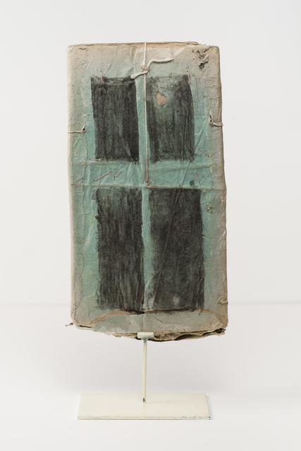 James Castle, ‘Untitled (Green screen door)’, n.d., Fleisher/Ollman