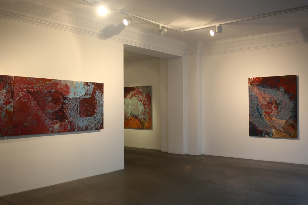 Installation view, Inner Logic. New Painting engineered by Thomas Schönauer, Engelage & Lieder, 2016 Installation view, Inner Logic. New Painting engineered by Thomas Schönauer, Engelage & Lieder, 2016