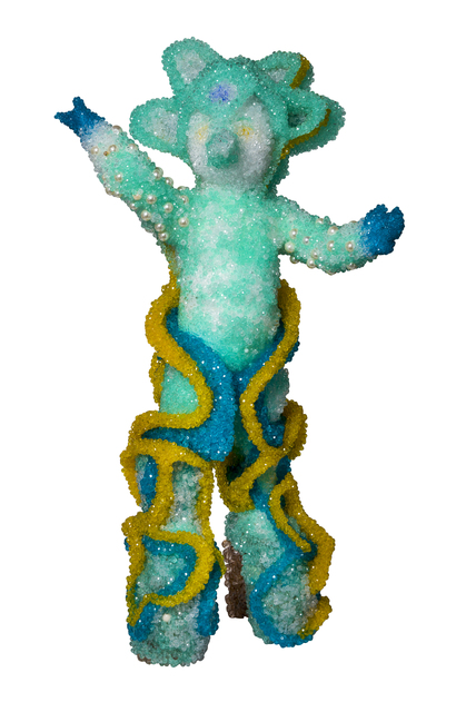 Raúl de Nieves, ‘A dream of the King Elephant’, 2018, Sculpture, Fiber glass, plastic beads, glue, CFHILL