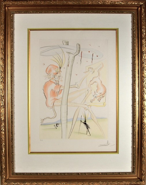 Salvador Dalí, ‘Le Singe et le Leopard’, 1976, Joseph Grossman Fine Art Gallery