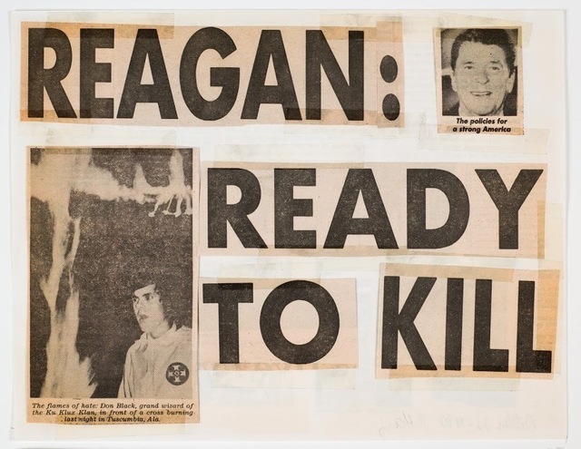 Keith Haring, ‘Reagan: Ready to Kill’, 1980, de Young Museum