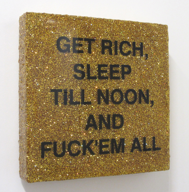 Andrea Stanislav, ‘Sleep till Noon (Gold)’, 2017, Bruno David Gallery