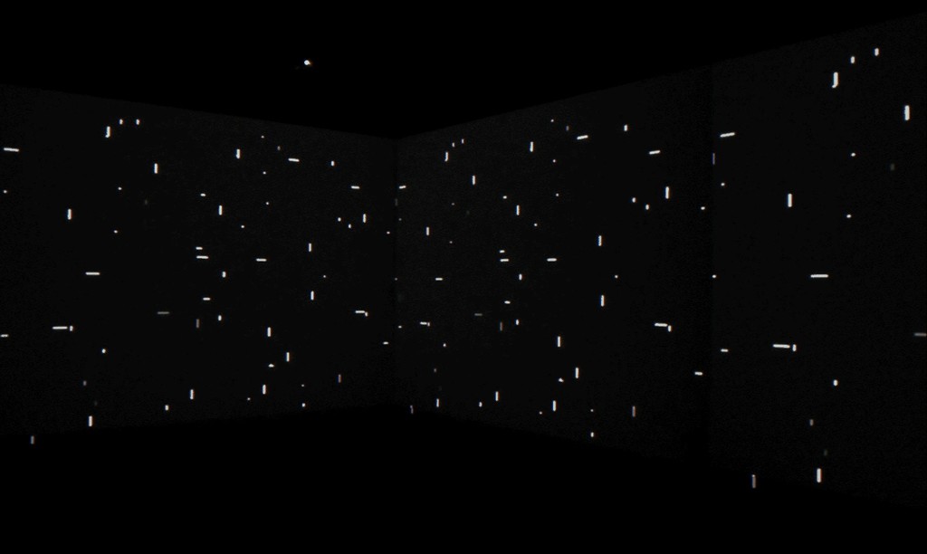 Magdalena Fernández, 2iPM009, 2009. Video installation with sound. Installation view at Phoenix Art Museum, 2017. Courtesy of the artist and Sicardi Gallery. Magdalena Fernández, 2iPM009, 2009. Video installation with sound. Installation view at Phoenix Art Museum, 2017. Courtesy of the artist and Sicardi Gallery.