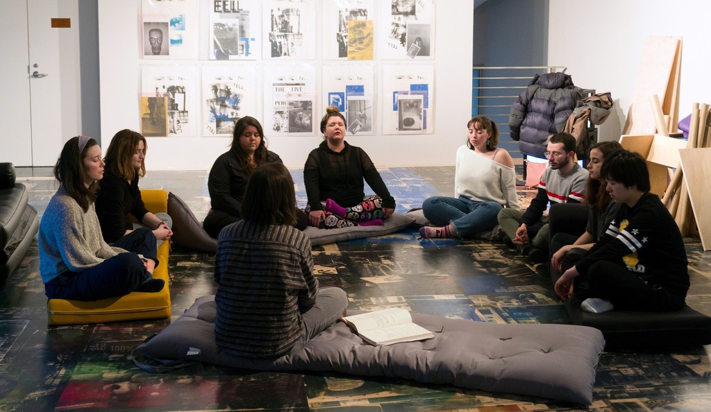 SoundMind, "Tel_," Tang Teaching Museum, March 8, 2018 SoundMind, "Tel_," Tang Teaching Museum, March 8, 2018