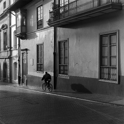 Mario Algaze, ‘La Sombra del Ciclista, Bogota, Colombia’, 2002, PDNB Gallery