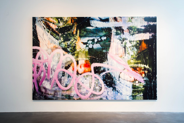 Marilyn Minter, ‘Not in These Shoes’, 2013, Painting, Enamel on metal, Lehmann Maupin