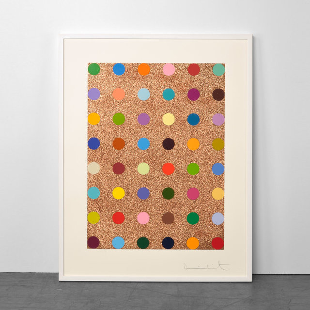 Damien Hirst, ‘Carvacrol (with Bronze Glitter)’, 2008, Weng Contemporary