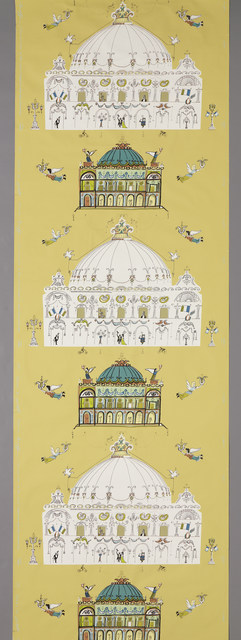 Saul Steinberg, ‘Opera’, 1953, Print, Screen printed, Cooper Hewitt, Smithsonian Design Museum