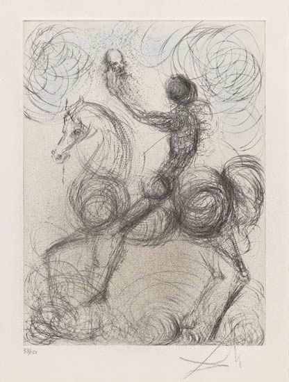 Salvador Dalí, ‘Knight and Death’, 1968, Galerie d'Orsay
