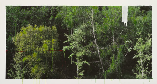 Honggoo Kang, ‘Study of green-Red line’, 2012, ONE AND J. Gallery