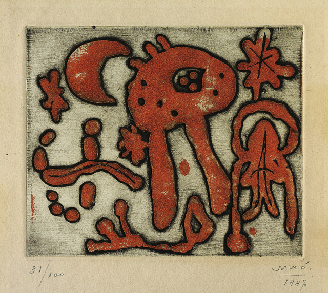 Joan Miró, ‘The Prints of Joan Miró: one plate’, 1947, Phillips