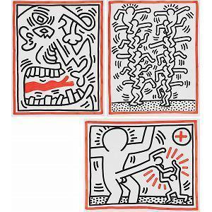 Keith Haring - Three Lithographs (Littmann p.39-41)