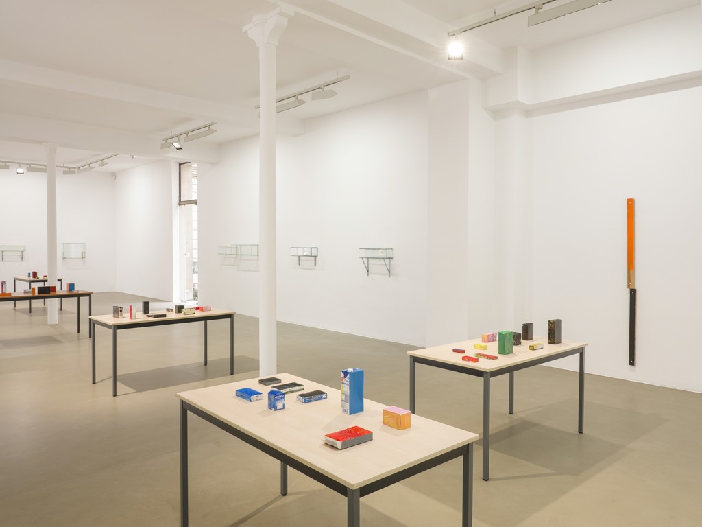 Henrik Olesen, "6 or 7 new works", exhibition view at Galerie Chantal Crousel, Paris (April 28 - May 27, 2018). Photo: Florian Kleinefenn Henrik Olesen, "6 or 7 new works", exhibition view at Galerie Chantal Crousel, Paris (April 28 - May 27, 2018). Photo: Florian Kleinefenn