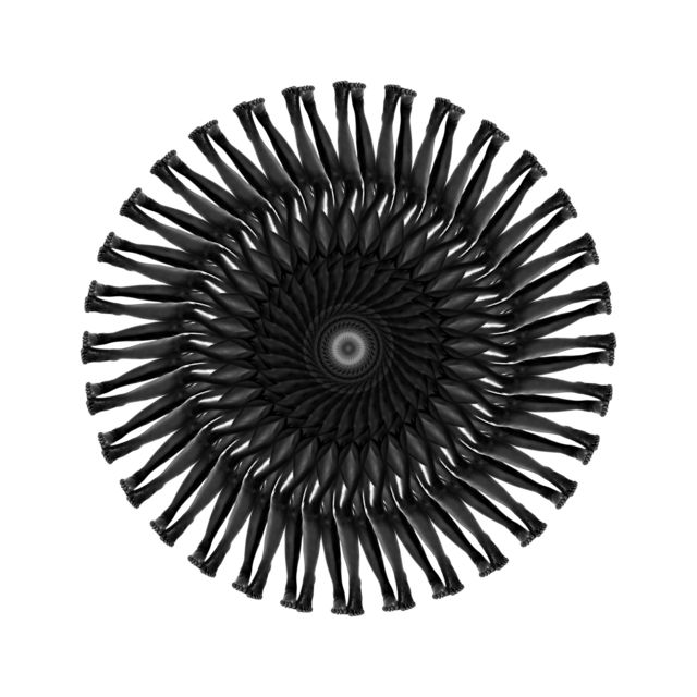Federico Bianchi, ‘ Body Mandala #DLA30M ’, 2016, Photography, Archival pigment print on Metallic Paper, SmithDavidson Gallery