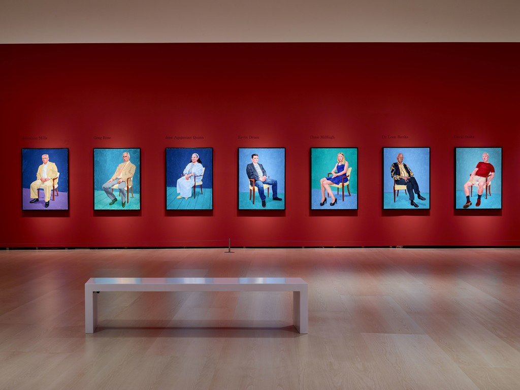 David Hockney 82 Portraits And 1 Still Life Guggenheim Museum Bilbao   Larger 