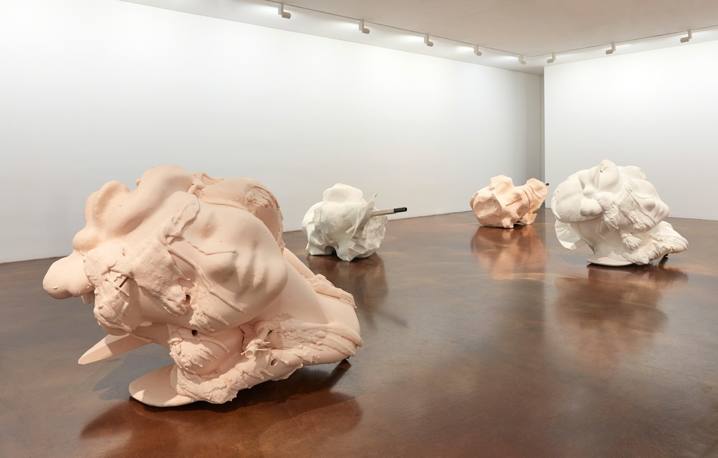 Installation view: Paul McCarthy, Cut Up and Silicone, Female Idol, WS, Kukje Gallery, Seoul. Courtesy Kukje Gallery, Seoul. Installation view: Paul McCarthy, Cut Up and Silicone, Female Idol, WS, Kukje Gallery, Seoul. Courtesy Kukje Gallery, Seoul.