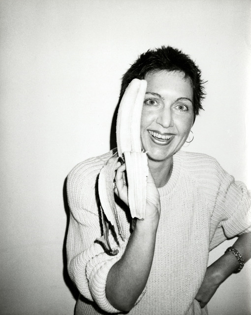 Andy Warhol, ‘Pat Hackett with Banana ’, 1986, Hedges Projects