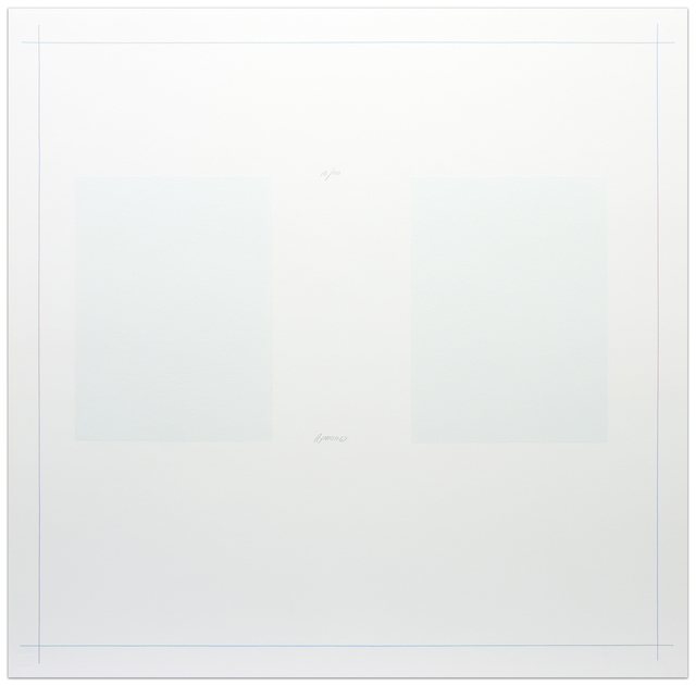 Robert Ryman, ‘Untitled, from 10 From the Bowery 1969-1971’, 1969, Krakow Witkin Gallery