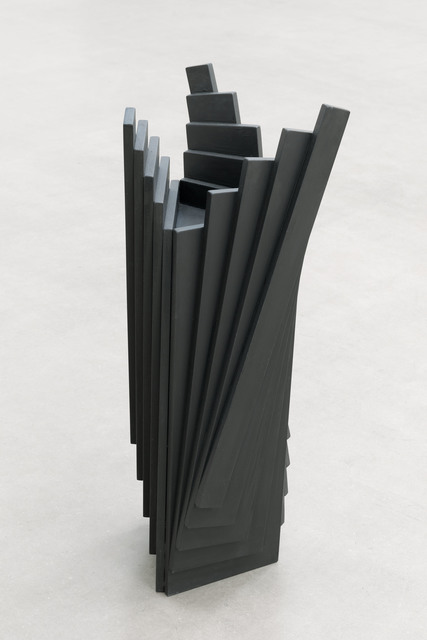 Karl Heinz Adler, ‘Ausgefächertes farbiges Holzobjekt’, 1996, Galerie EIGEN + ART