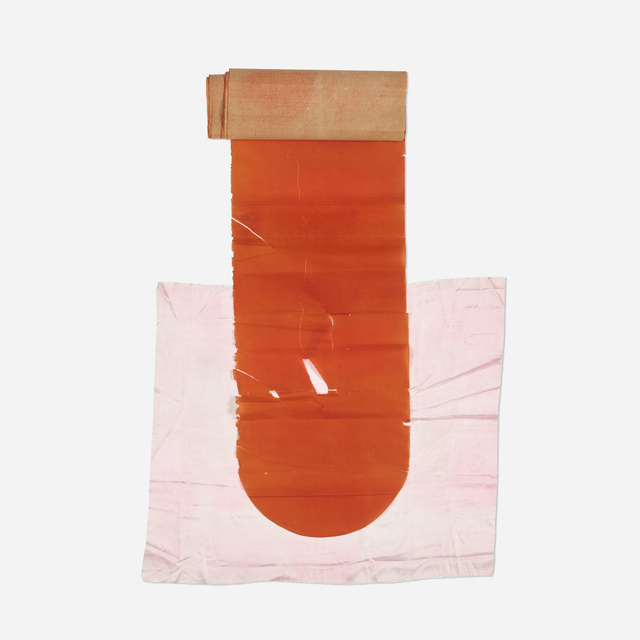 James Lee Byars, ‘Untitled’, c. 1975, Mixed Media, Painted paper, silk, thread, Rago/Wright