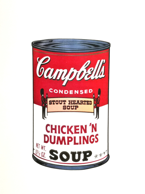 Andy Warhol, ‘Chicken'n Dumplings Soup’, 1970, Print, Colour serigraphs on vellum, NextStreet Gallery