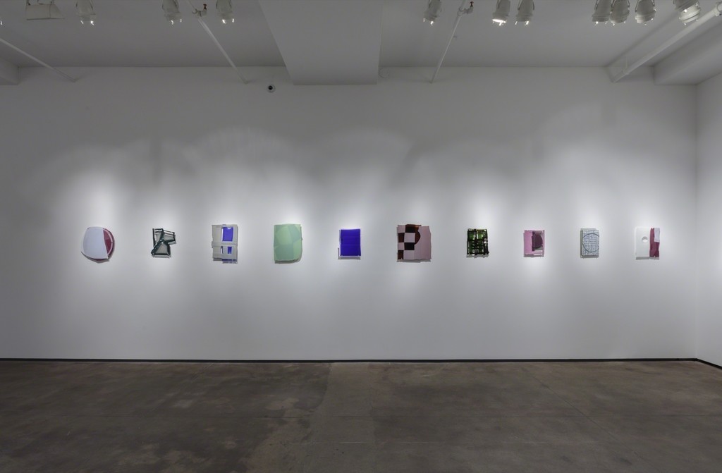 Installation view of Sam Moyer: Naked as the Glass at Sean Kelly, New York
February 21 - March 16, 2019
Photography: JSP Art Photography
Courtesy: Sean Kelly, New York Installation view of Sam Moyer: Naked as the Glass at Sean Kelly, New York
February 21 - March 16, 2019
Photography: JSP Art Photography
Courtesy: Sean Kelly, New York