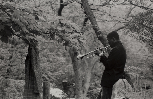 Frank Paulin, ‘Musician Practicing, Central Park’, 1956, Bruce Silverstein Gallery