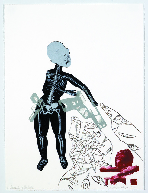 Joyce J. Scott, ‘From the Series Soul Erased: Scorned He Implodes’, 1999, Goya Contemporary/Goya-Girl Press