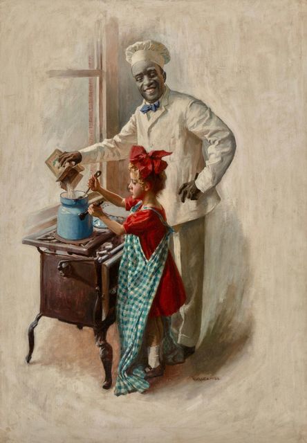 William Cahill, ‘The Cooking Lesson, Cream of Wheat advertisement, 1910’, 1910, The Illustrated Gallery