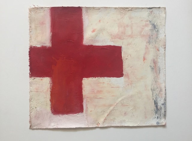 Chris Esposito, ‘Form (red cross)’, 2012, Amos Eno Gallery
