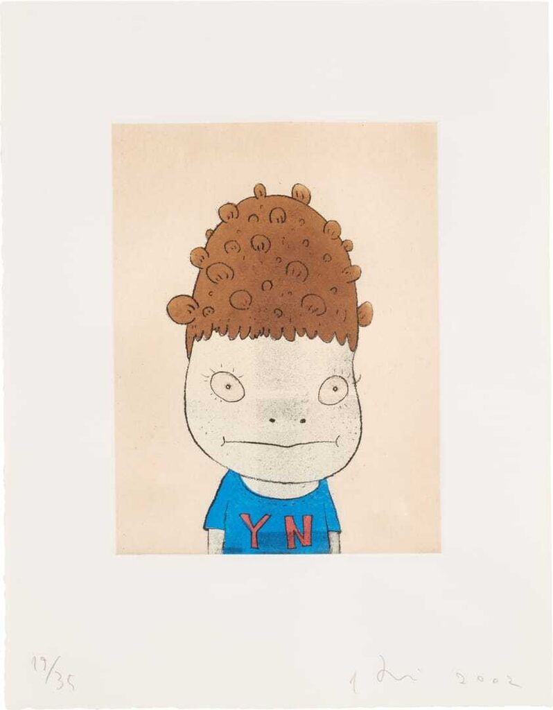 Yoshitomo Nara - Y.N. (Self-Portrait)