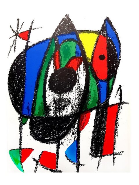 Joan Miró, ‘Joan Miró - Original Abstract Lithograph’, 1975, Galerie Philia
