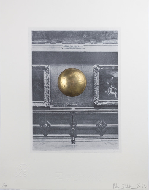 Nick Smith, ‘Louvre Wall with Door Knob (Mona Lisa)’, 2019, Rhodes