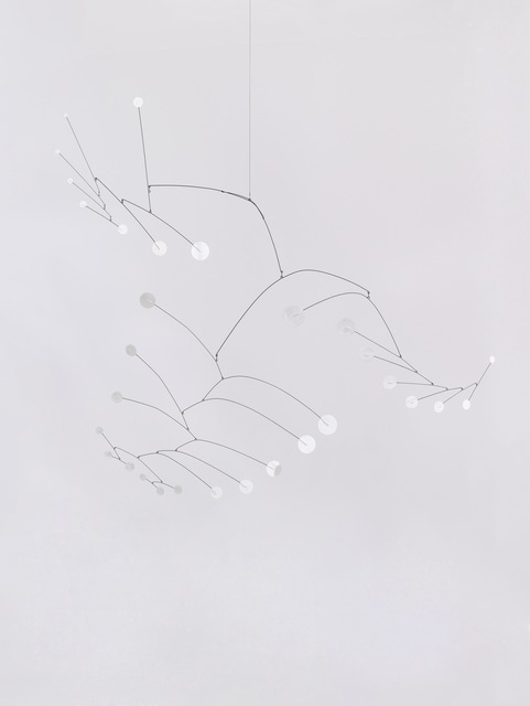 Alexander Calder, ‘Snow Flurry’, 1948, Sculpture, Sheet metal, wire, and paint, Calder Foundation