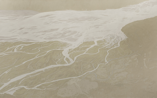 Leslie Reid, ‘Kaskawulsh II 60°41'N; 137°53'W’, 2014, Laroche/Joncas