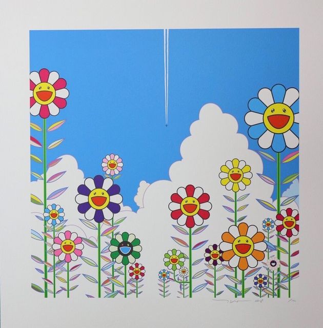 Takashi Murakami, ‘A Summer Vapor Trail’, 2018, Lougher Contemporary