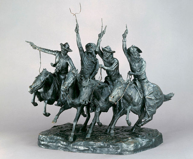 Frederic Remington Coming through the Rye (1918) Artsy