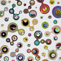 Takashi Murakami - Jellyfish Eyes - White4