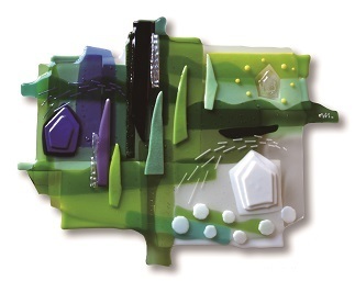Miyabi Katayama / Life in Forest / 32.0 x 42.5 cm / Glass Sculpture Miyabi Katayama / Life in Forest / 32.0 x 42.5 cm / Glass Sculpture