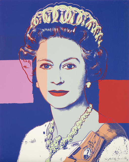 Andy Warhol, ‘Queen Elizabeth II of the United Kingdom, from Reigning Queens’, 1985, Print, Screenprint in colours, on Lenox Museum Board, the full sheet., Phillips