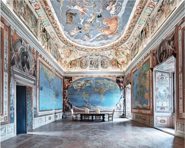 David Burdeny, ‘Map Room, Caprarola, Italy’, 2016, Photography, Épreuve couleur / C-print, Galerie de Bellefeuille