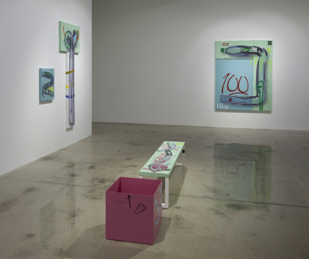 Yung Jake. 'Hydration', Installation view, Steve Turner, February 2016 Yung Jake. 'Hydration', Installation view, Steve Turner, February 2016