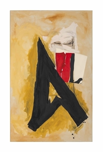 Robert Motherwell, ‘The Big A’, 1986-1987, Christie's