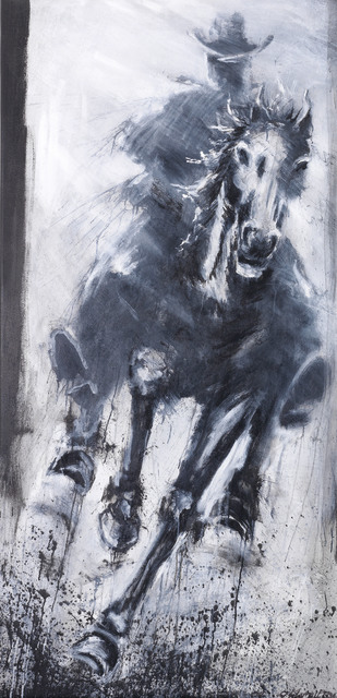 Richard Hambleton, ‘Horse and Rider, Straight Ahead’, 2004, Leonards Art