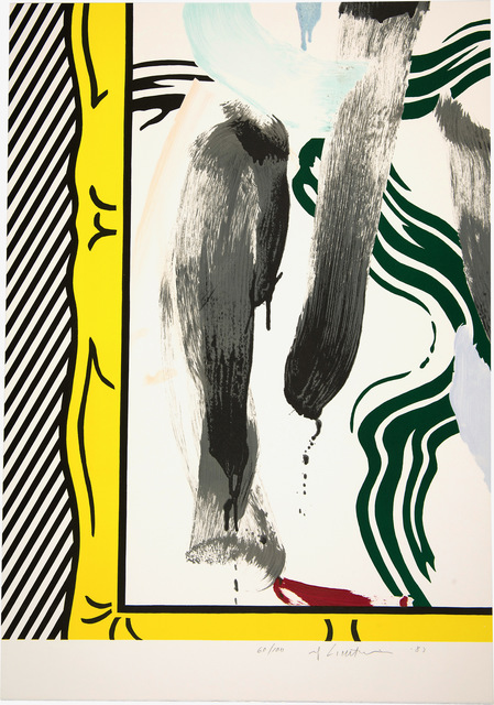 Roy Lichtenstein, ‘Against Apartheid’, 1983, Print, Lithograph on Arches paper, Fine Art Mia