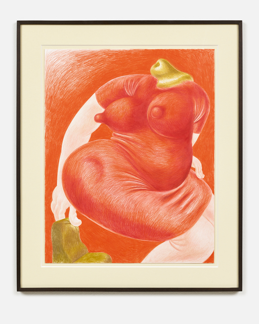 Louise Bonnet, ‘Untitled’, 2018, Drawing, Collage or other Work on Paper, Coloured Pencil On Paper, BFAMI Benefit Auction