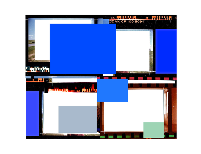 Serge Tousignant, ‘Folio au carré bleu (d'après Réflexion intérieure)’, 2014, Galerie Graff
