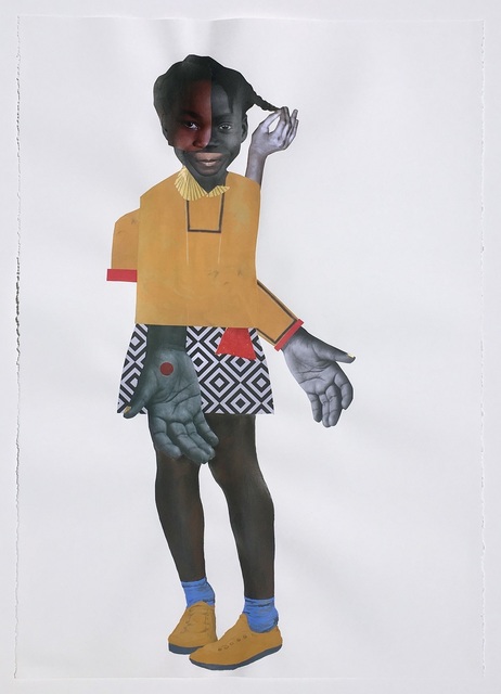 Deborah Roberts, ‘Human Nature’, 2018, Luis De Jesus Los Angeles