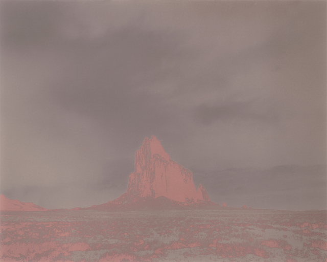 Caitlyn Soldan, ‘Shiprock Study #5’, 2019, Photography, Lumen print, Obscura Gallery
